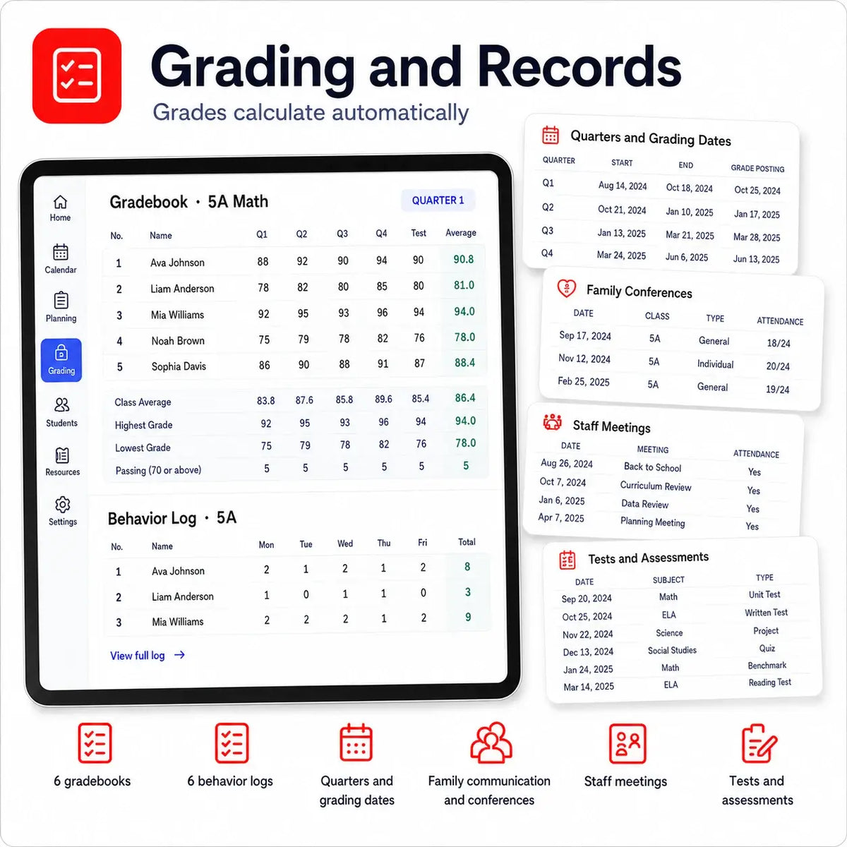 Interactive All-in-One Teacher Planner