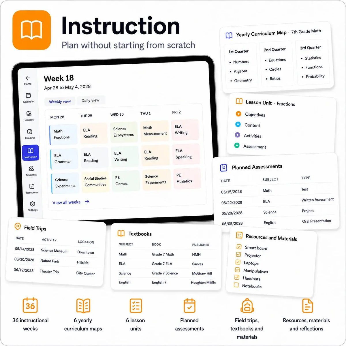Interactive All-in-One Teacher Planner